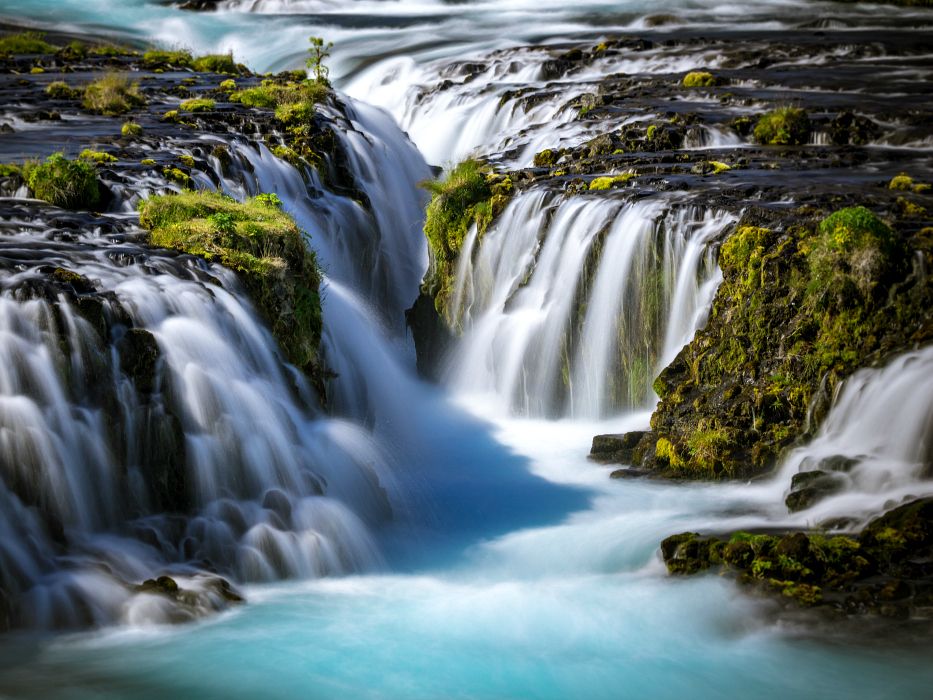Bruarfoss waterfall