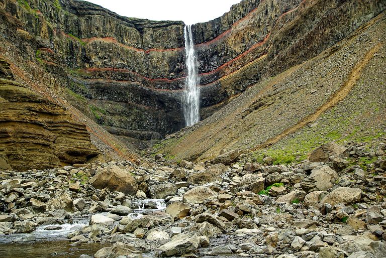 Iceland Waterfalls Hengifoss