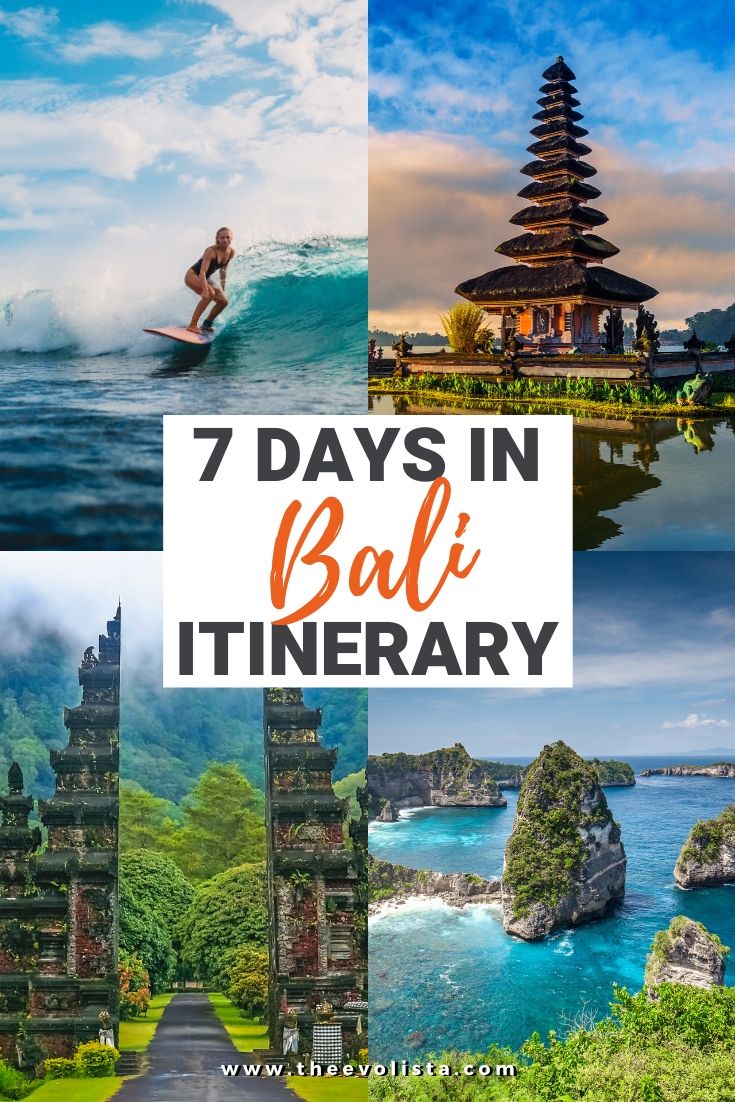 7 day trip to bali cost