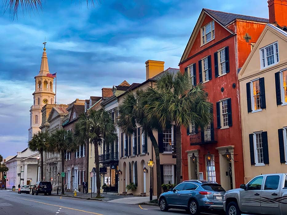 Best Places to Travel in November Charleston