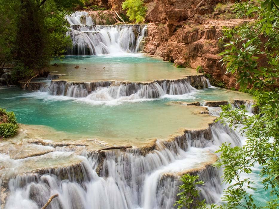 Best places to visit in Arizona Havasu Falls 