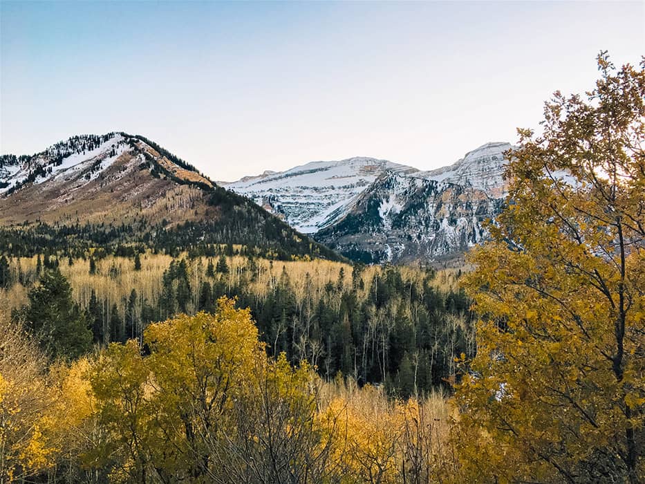 Mount Timpanogos Alpine Loop Utah