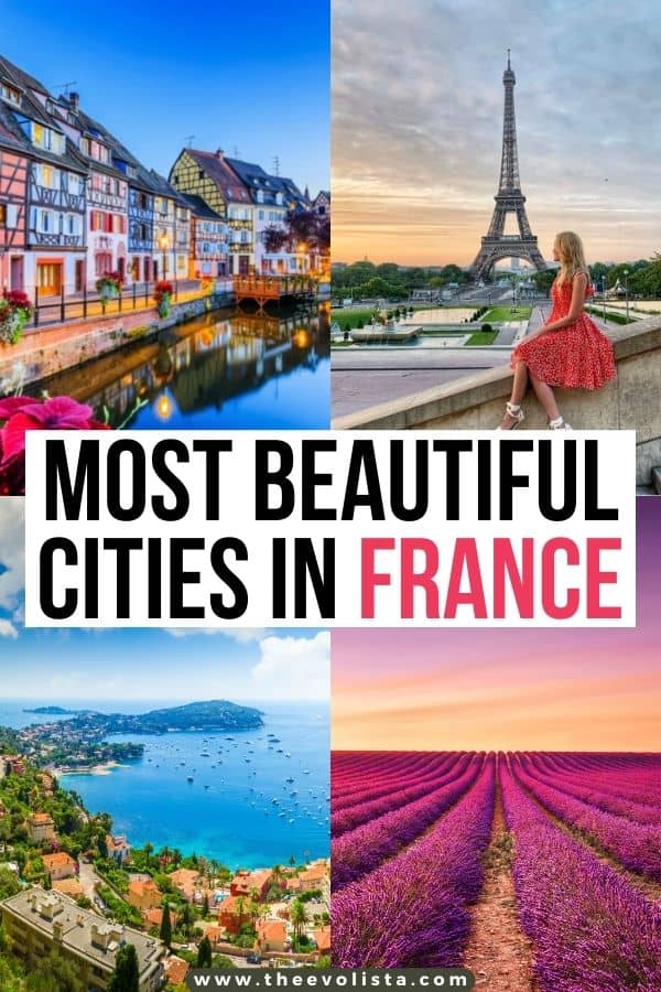 Most Beautiful Cities in France Pin