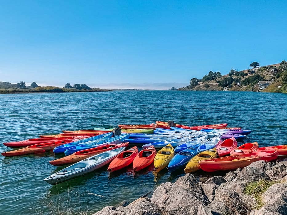 kayaking weekend trips