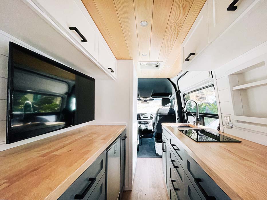 Jen and Guy Luxury Sprinter Van Conversion