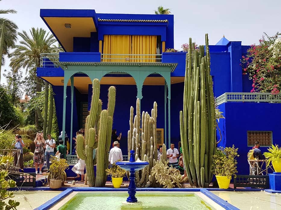 Jardin Majorelle-Yves Saint Laurent Mansion