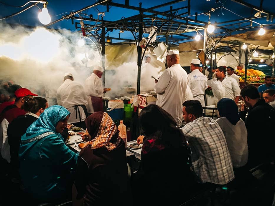 Marrakech Food Stalls