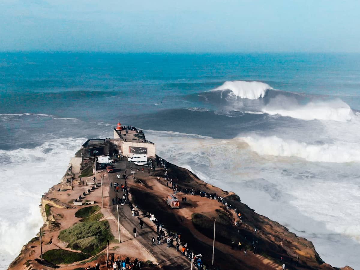 Portugal Beach Towns Nazare