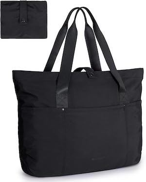 Packable Tote Bag With Zipper