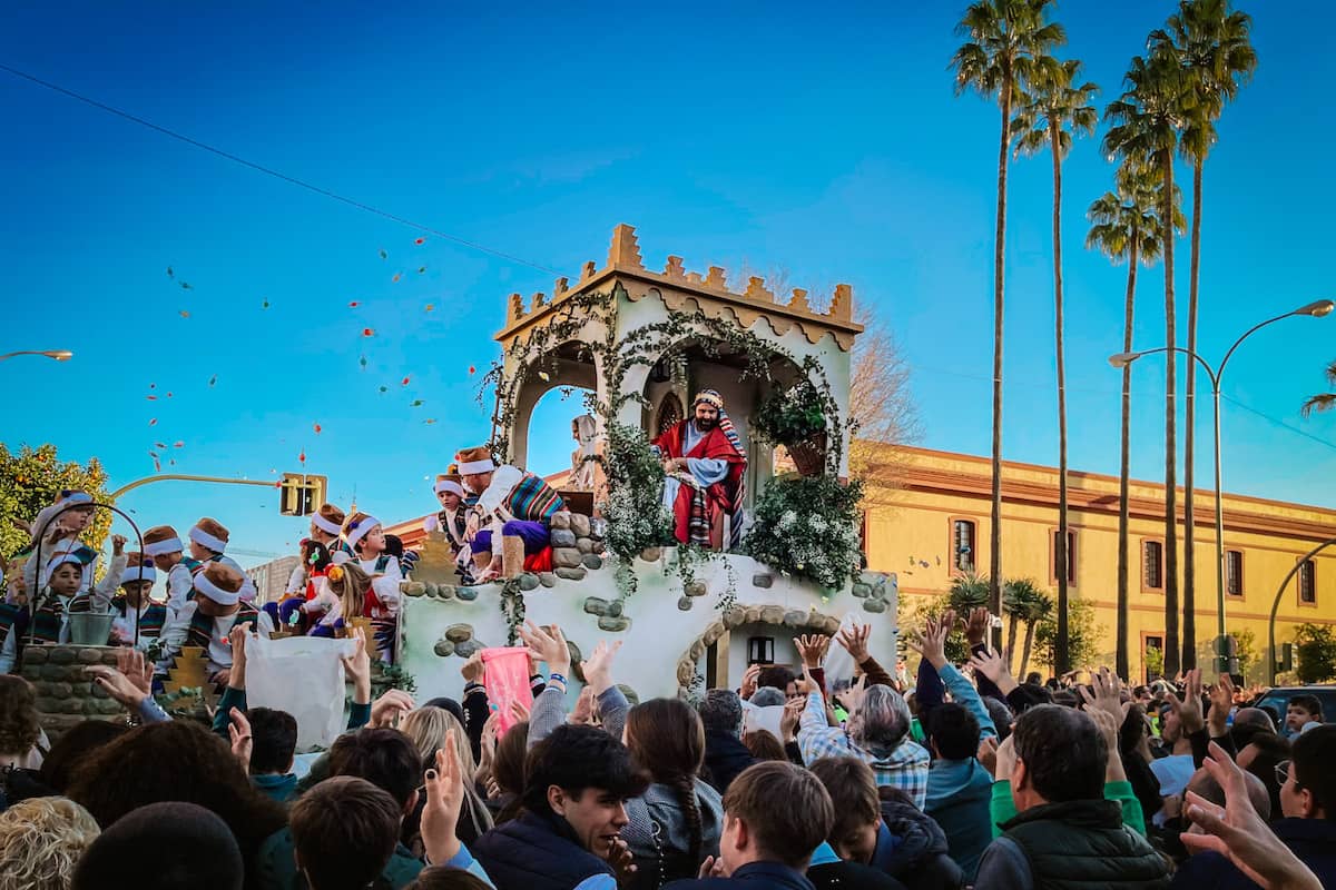 Best Places to Travel in January Three Kings Parade Seville Spain