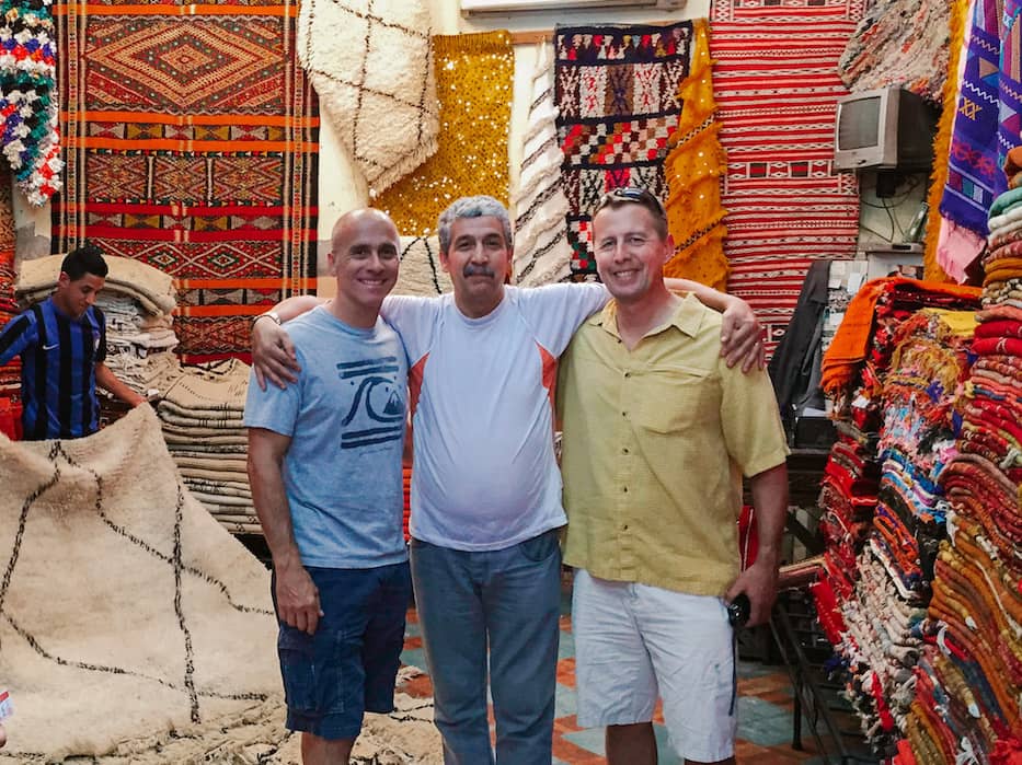 Rug Shopping in Marrakech Souks