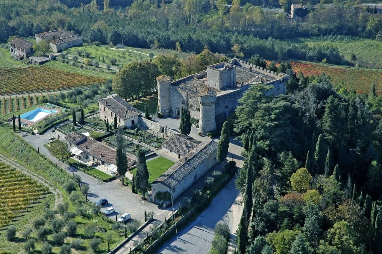Castello Di Meleto Wine Destination Italy castle hotels