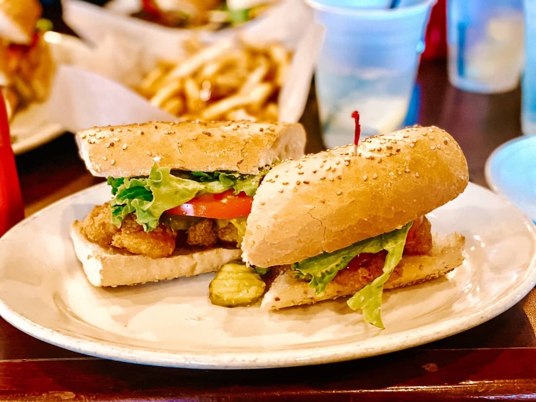 Shrimp Po'Boy New Orleans Louisiana