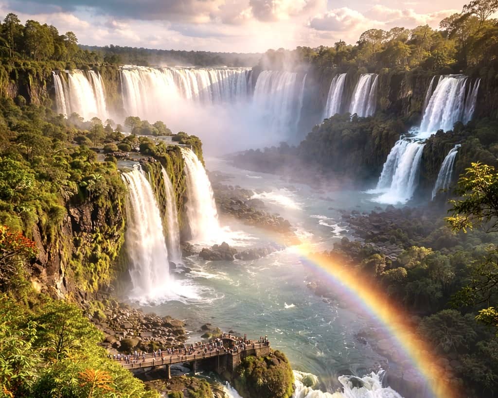 Iguazu Falls Argentina March